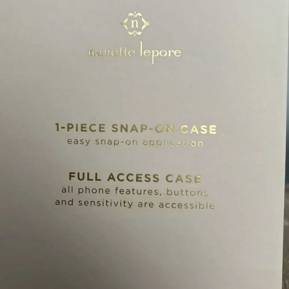 nanette lepore iPhone XR Case